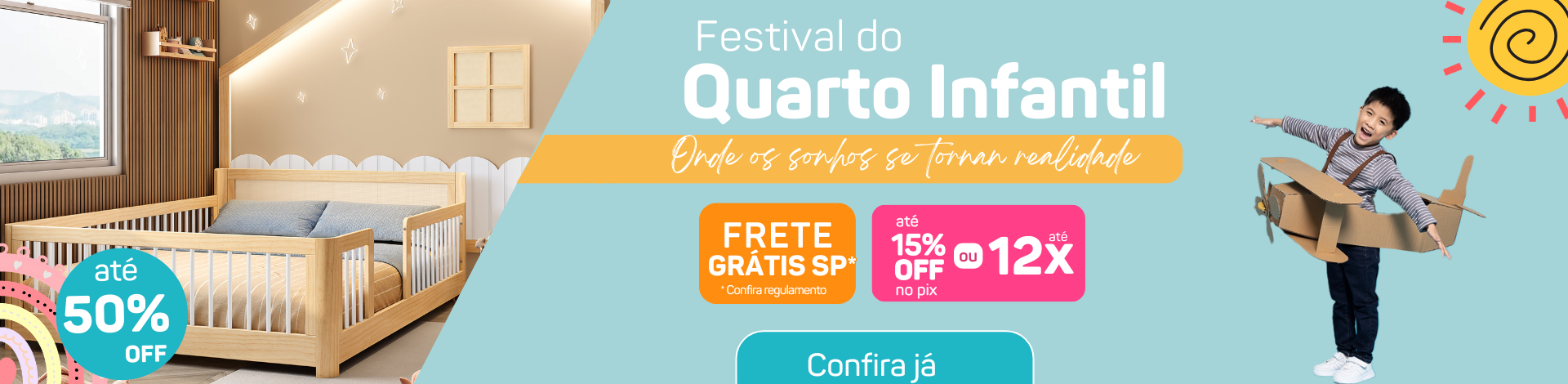 Festival do Quarto Infantil - Desk - Link Geral